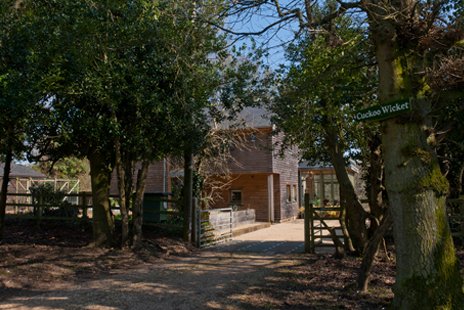 contemporary home entrance