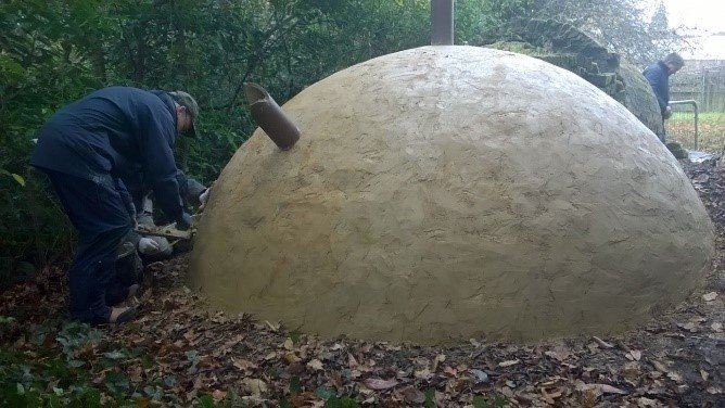 Beaulieu Ice House - Volunteers rendering