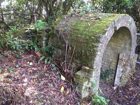 Beaulieu Ice House before restoration