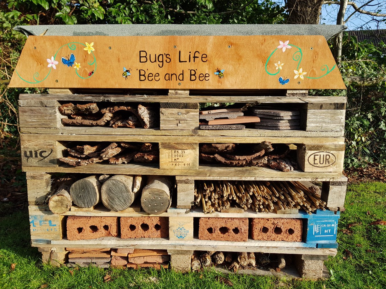 Sway wild play site bug hotel A bug hotel