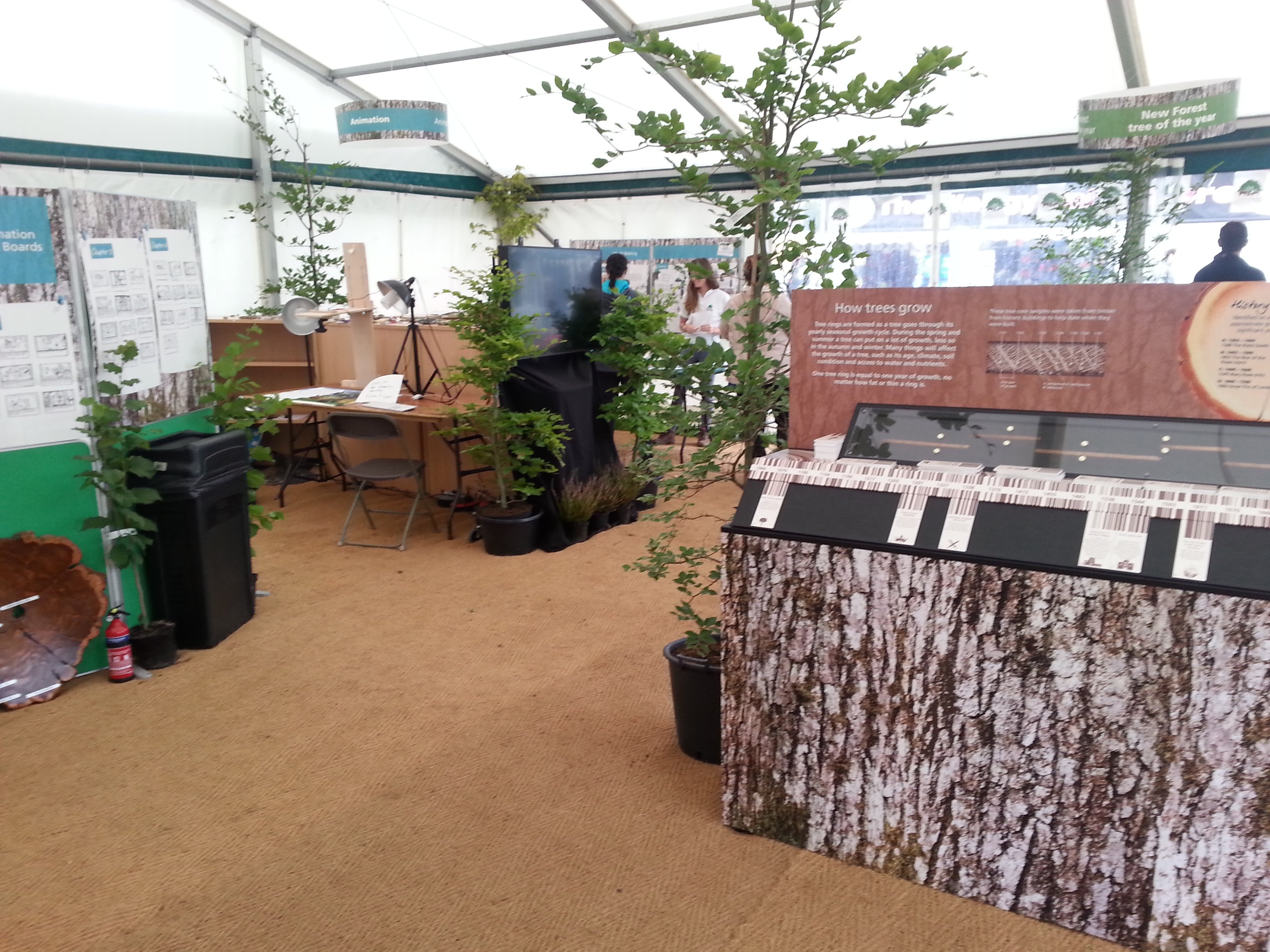 NPA New Forest Show stand 2017 NPA New Forest Show stand 2017