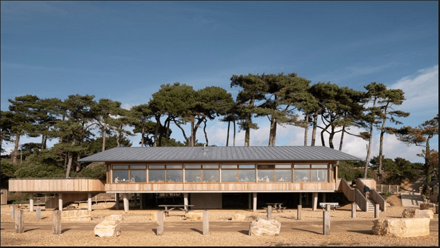 Lepe country park visitor centre