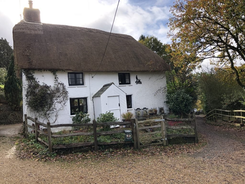 An old thatched cottage