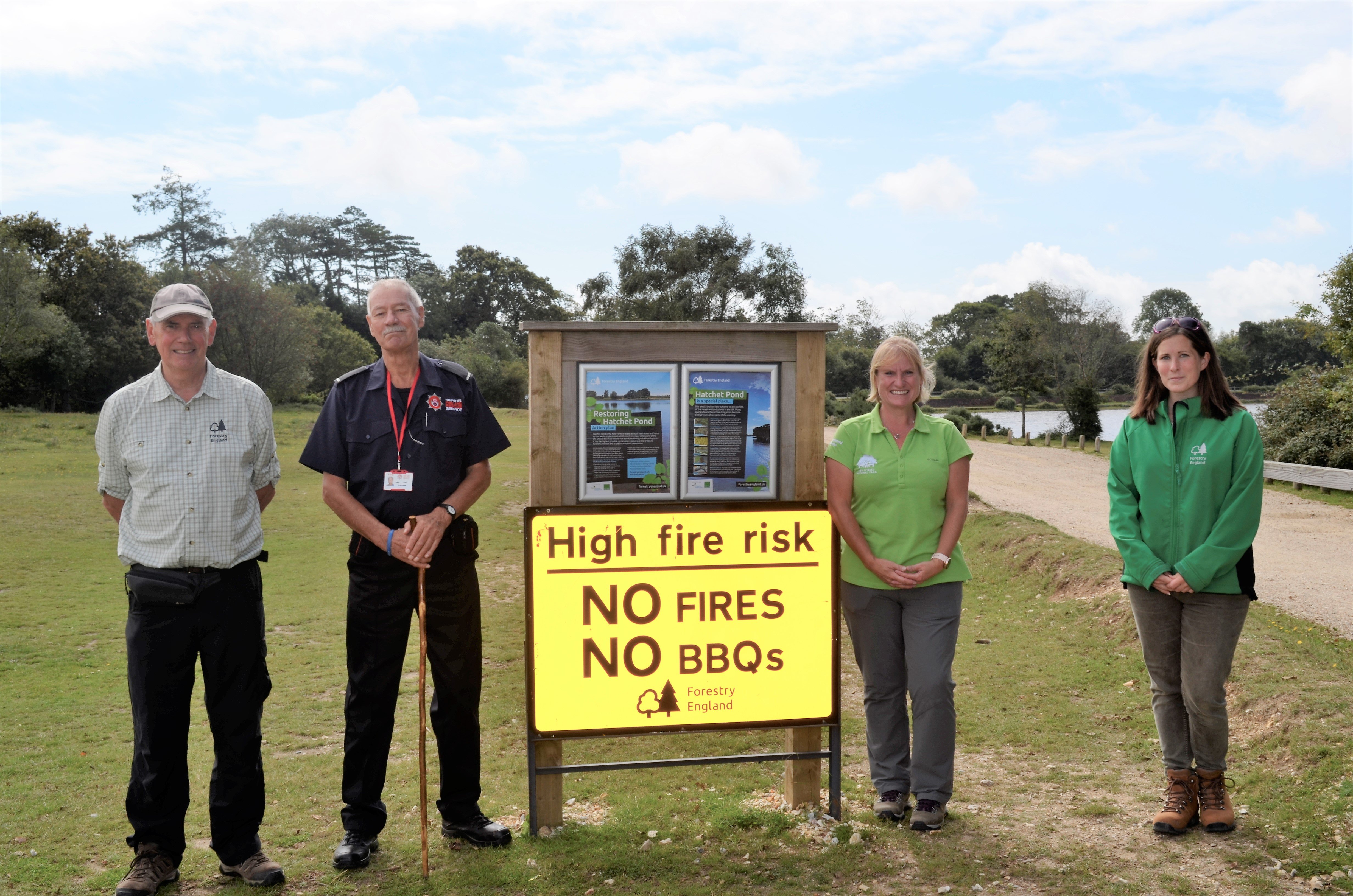 NPA, FE and HIFRS team at Hatchet Pond NPA, FE and HIFRS team at Hatchet Pond