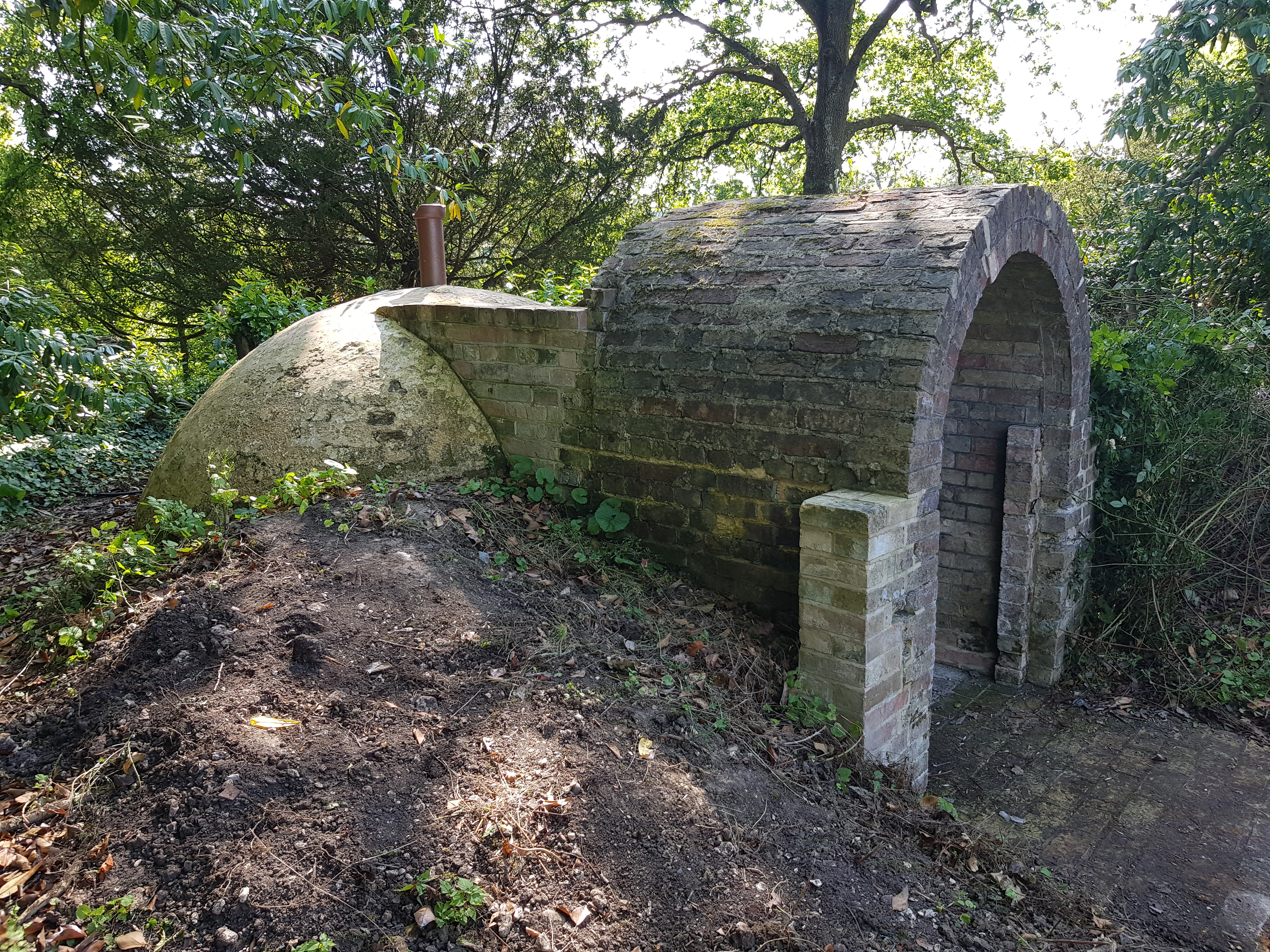 Beaulieu Ice House after restoration