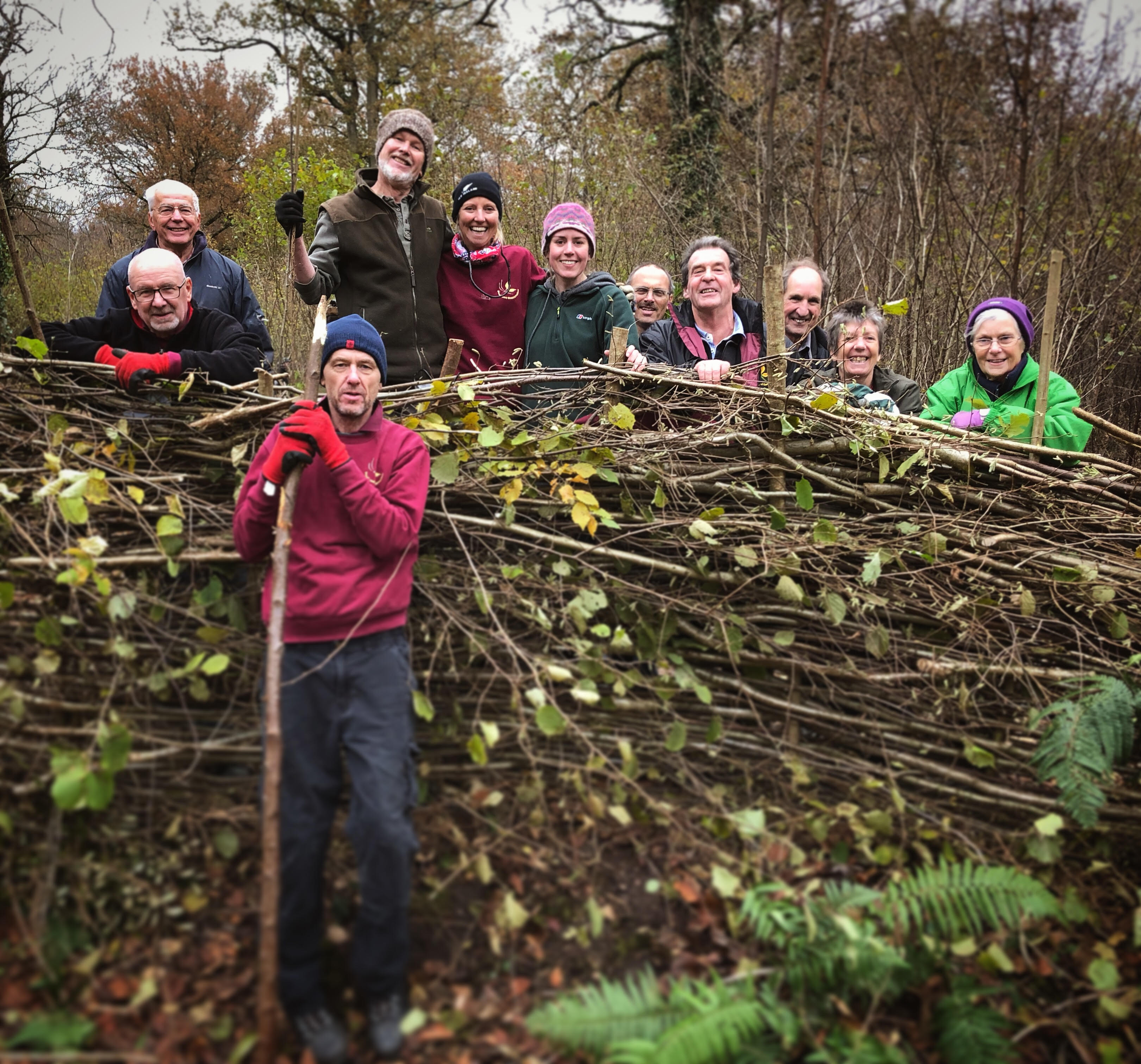 Volunteers at Pondhead Conservation Trust volunteersatpondhead
