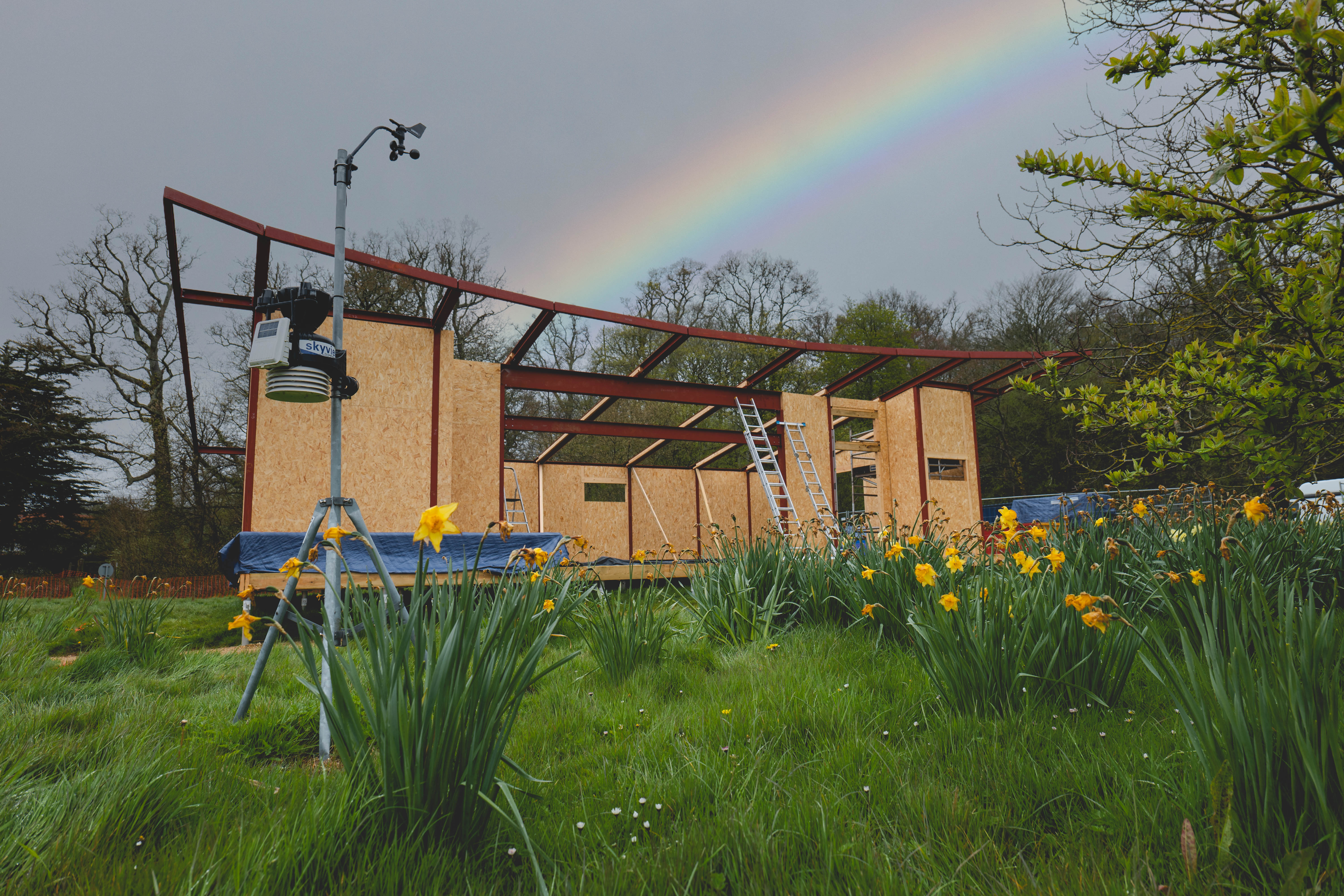 Fort Climate Centre under construction