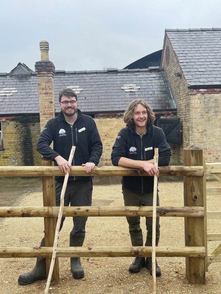 Former apprentice rangers Alistair and James