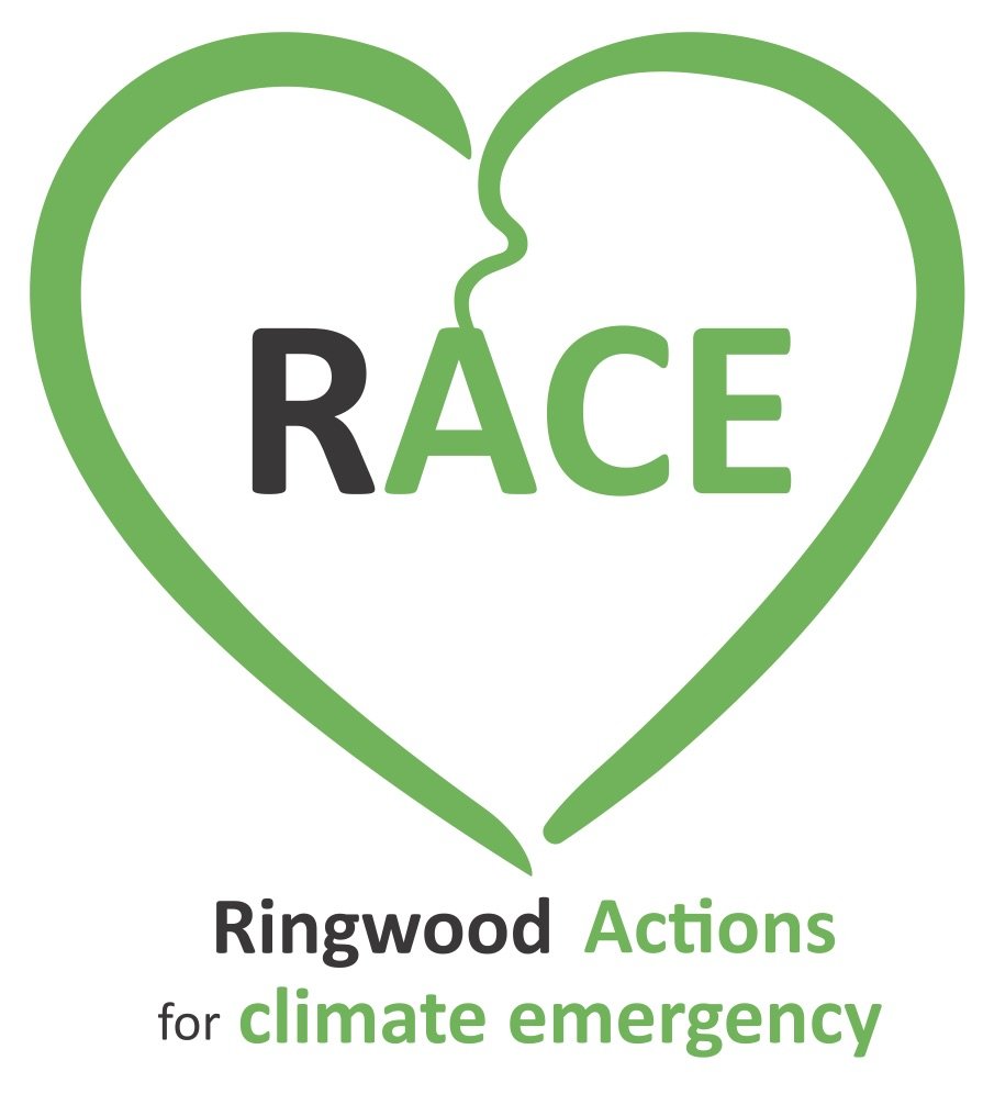 Ringwood Actions for Climate Emergency (RACE) logo Ringwood Actions for Climate Emergency (RACE) logo