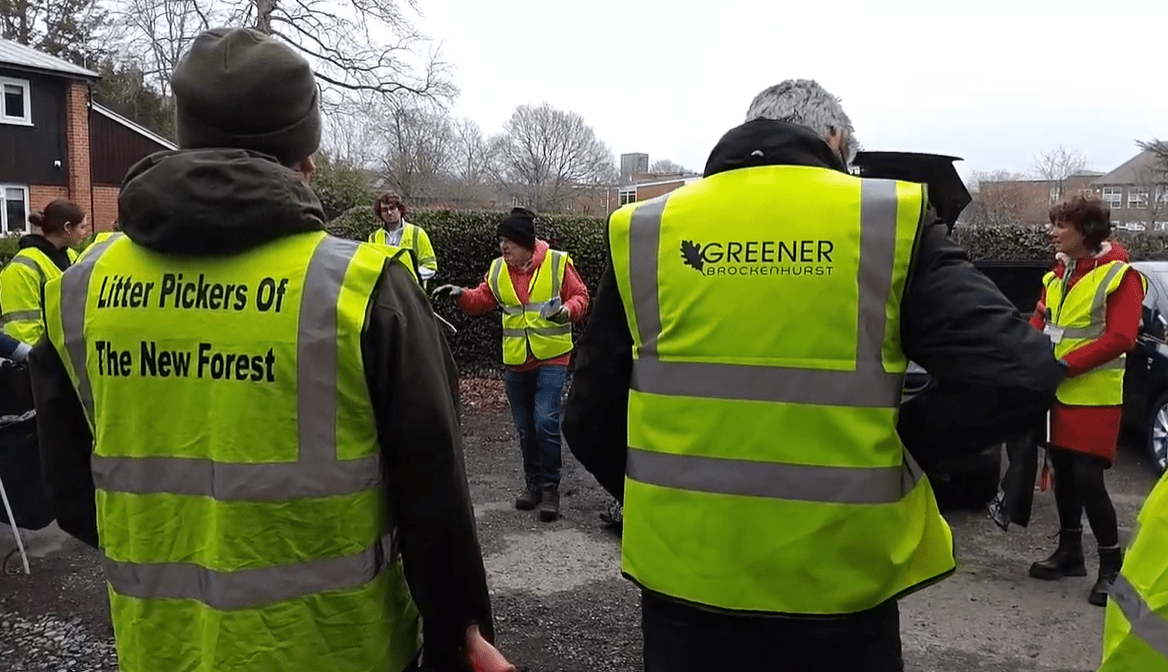 Greener Brockenhurst volunteers Greener Brockenhurst volunteers