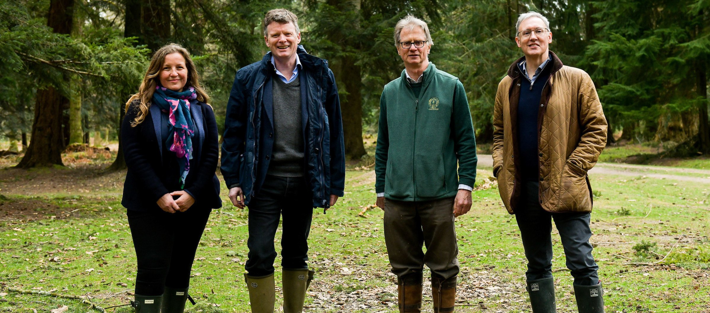 group of people in forest, green, trees