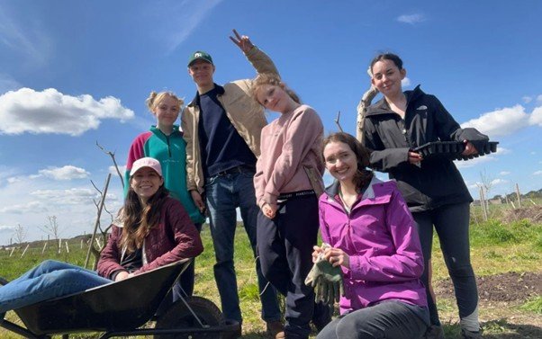 Four acre farm garden gang