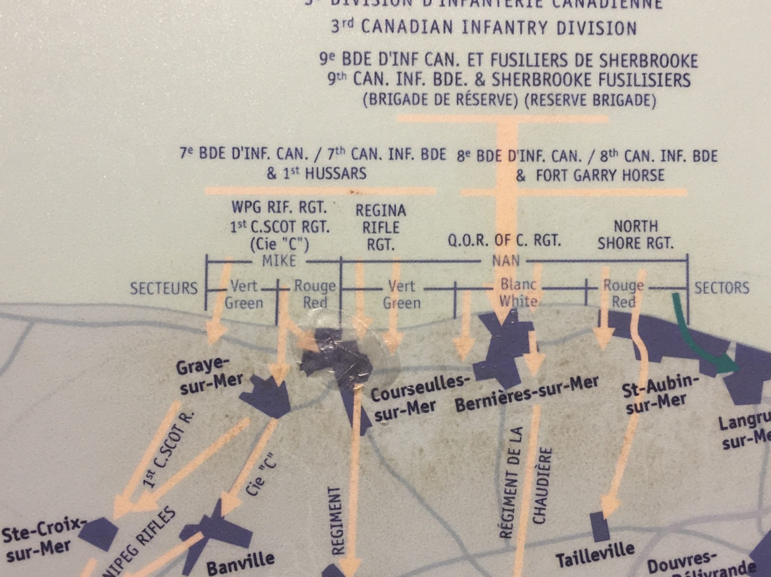 Map of Juno Beach Architecture