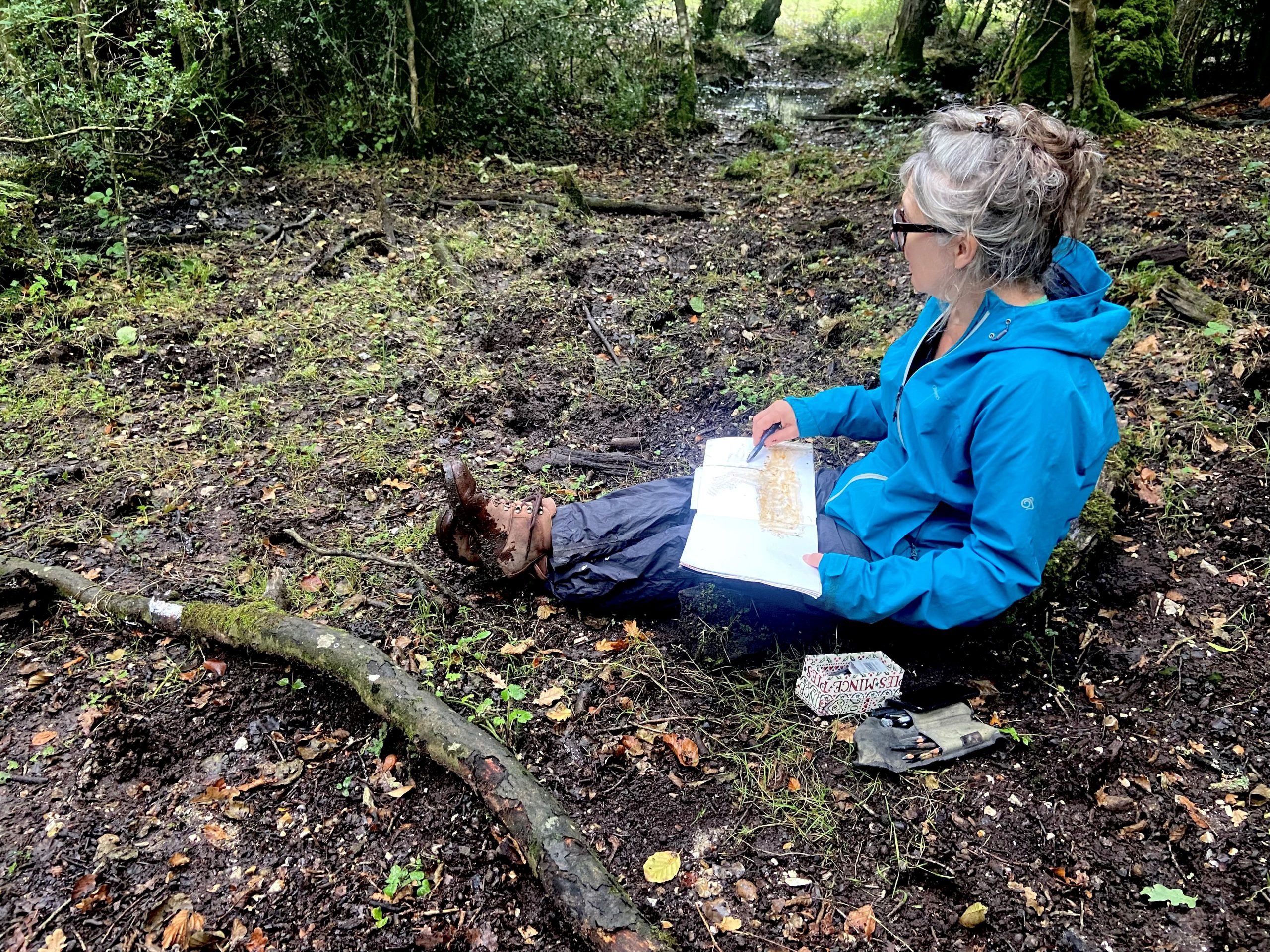 Me in the New Forest – James Aldridge (digital image)