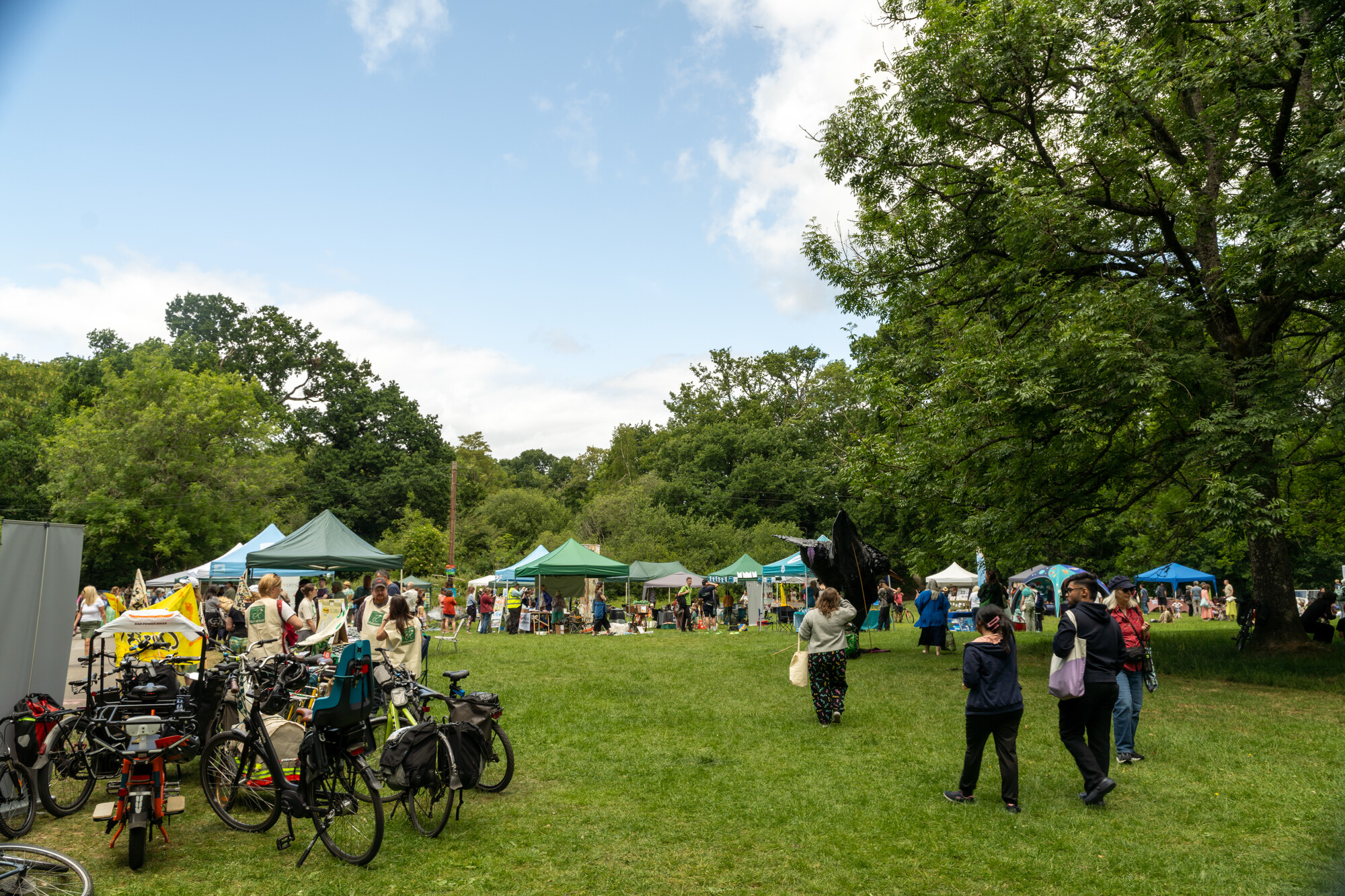 A community festival on Southampton Common