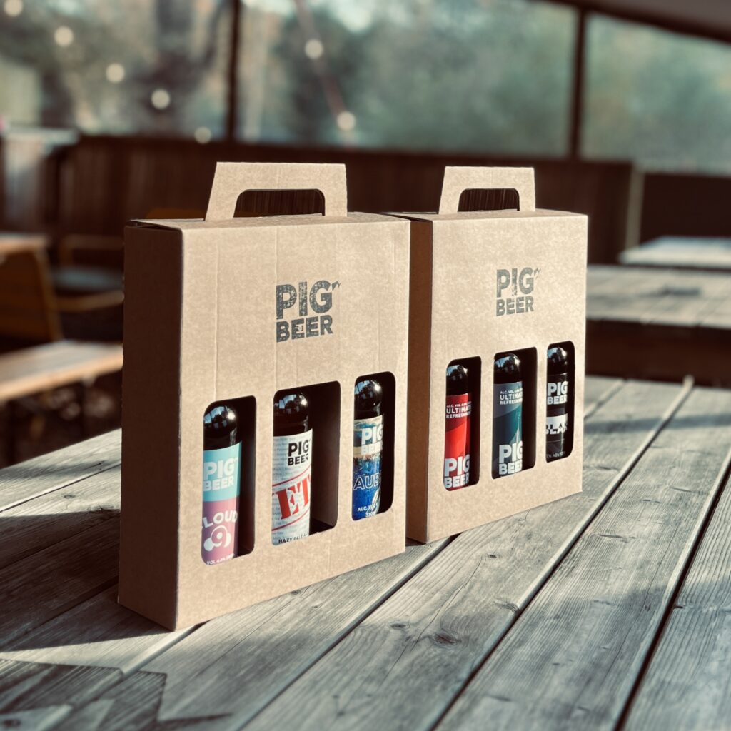 gift boxes of beer